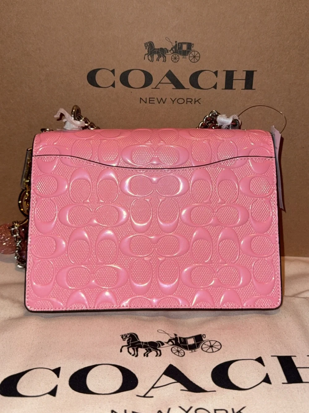 Klare Crossbody in Signature leather - Picture 4 of 8